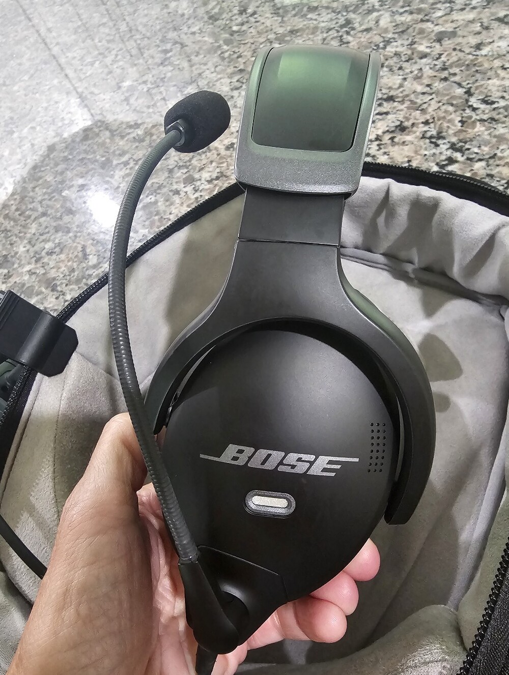Bose A30 Bluetooth Aviation Headset - Lightweight Comfortable Design, Adjustable